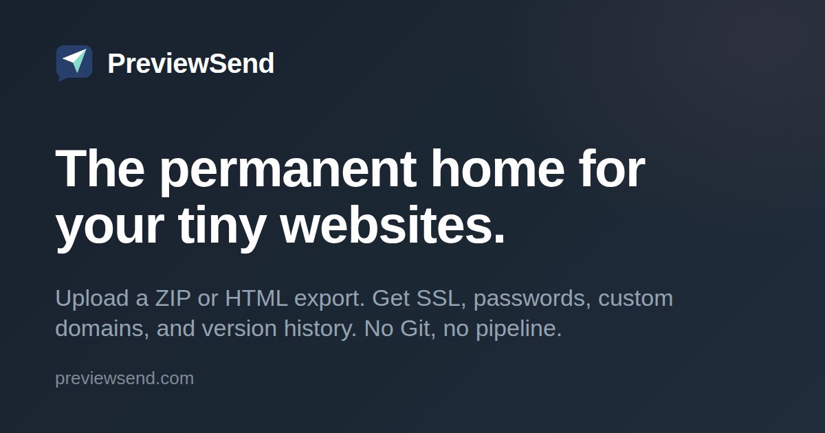 PreviewSend screenshot 1